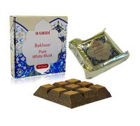 Hamidi Bakhoor Pure White Musk 40gm - Pack of 3 | Size: 6 Pack Hamidi White 6 Pack