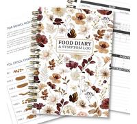 HAMIEW Food Diary and Symptom Log Book for Tracking Meals, Bowel Movements, Sleep, Reactions - Bristol Stool Chart, Notebook Journal for Low FODMAP, IBS, Allergies, Intolerance - Keto, Paleo, Whole30