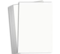 Hamilco Bright White Legal Size Cardstock Paper 8 1/2" x 14" Card Stock 80lb Cover 50 Pack (Bright)
