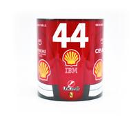 Hamilton #44 2025 Mug - Formula Racing Season - Lewis - Cars - One - World Champion - Gift Ideas - Coffee & Tea Cup - 300ml - Merch - Souvenir - Home Office Decor - Fun Fans - Red & Carbon Fiber