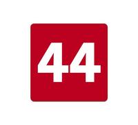Hamilton #44 Coaster - Formula 2025 Season Racing - Scuderia Red & White Number - Gift Ideas - Motorsport Art Home Decor - Race Merch - Coffee Tea Mat Surface Protect- World Champion - Lewis Fans