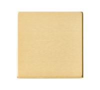 Hamilton 7G22BPS Hartland G2 Screwless Single Blank Plate - Satin Brass