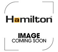 Hamilton 7G24DPNSS-QG Hartland G2 Screwless 1G 20AX Double Pole Switch with Neon - Satin Stainless, Quartz Grey Insert