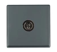 Hamilton 7G28T31 Hartland G2 Screwless 1G 20AX Intermediate Toggle Switch - Black Nickel