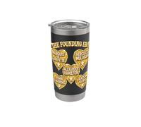 Hamilton Aaron Burr Lafayette Mulligan Laurens Sir Tee. Stainless Steel Insulated Tumbler