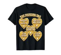 Hamilton Aaron Burr Lafayette Mulligan Laurens Sir Tee. T-Shirt
