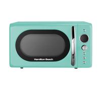Hamilton Beach 20L Retro Mint Microwave - 700W, 8 Auto-Cook Presets, Child Lock, Digital Timer