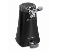 Hamilton Beach 76390 Chrome Lever OpenStation Can Opener, Black