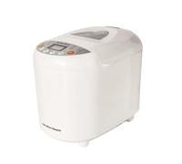 Hamilton Beach Bread Maker, Quick Bake, 19 Programmes, 3 Loaf Sizes, Gluten-Free, Whole Wheat, Jam & Pizza Dough, 15 Hour Timer, Adjustable Crust Control, Keep Warm Function, White - HB8103BMW