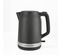 Hamilton Beach Electric Kettle, Ella,1.7L, Boil Dry Protection, Auto Shut Off, Detachable Filter, Lift & Grip Handle, Push Button Lid, Water Level Window, Strix Technology, Matte Charcoal - HBK3045MCH