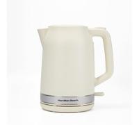 Hamilton Beach Ella 1.7L Matte Cream Kettle