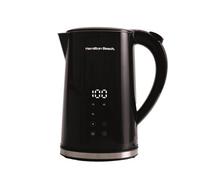 Hamilton Beach Electric Kettle Flexicontrol Variable Temp 1.7L Black