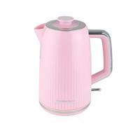 Hamilton Beach Electric Kettle, Miami, 1.7L, Boil Dry Protection, Auto Shut Off, Detachable Limescale Filter, 360° Swivel Base, Water Level Window, Flamingo Pink - HB3023F