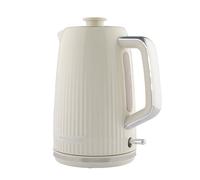 Hamilton Beach Electric Kettle, Miami, 1.7L, Boil Dry Protection, Auto Shut Off, Detachable Limescale Filter, 360° Swivel Base, Water Level Window, Sand - HB3023S