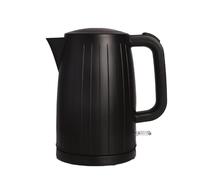 Hamilton Beach Electric Kettle, Stealth, 1.7L, Fast Boil, Auto Shut Off, Overheat Protection, Water Level Window, Built-in Filter, Integrated Cord Storage, 3000W - HBK8522B, Matte Black