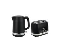HAMILTON BEACH Ella Breakfast Jug Kettle & 2-Slice Toaster Bundle - Black, Black