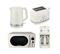 Hamilton Beach Ella Latte Kitchen Bundle with Coffee in Cream Hamilton Beach Cream