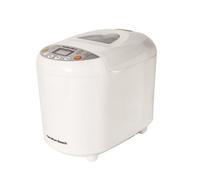 Hamilton Beach Breadmaker, Quick Bake, 19 Programmes, 3 Loaf Sizes, Gluten-Free, Whole Wheat, Jam & Pizza Dough, 15 Hour Timer, Adjustable Crust Control, Keep Warm Function, White - HB8103BMW