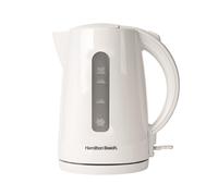 Hamilton Beach Essentials 1.7L Rapid Boil Kettle White Hamilton Beach White