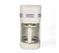 Hamilton Beach Filter Coffee Machine, Cream