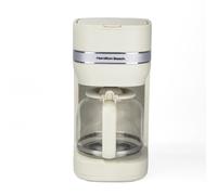 Hamilton Beach Ella HBC9453MC Cream Filter Coffee Machine - Size: 23 x 16.7 x 32.4cm - Wilko