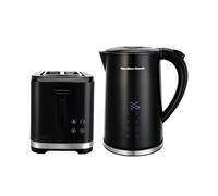 Hamilton Beach FlexiControl Digital Kettle & Toaster Set in Black Hamilton Beach Black