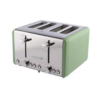 Hamilton Beach Toaster 4 Slice, Harmony, 1850W, 6 Browning Controls, Defrost, Reheat & Cancel Settings, Removable Crumb Tray, High Lift Eject, Matcha - HBT018M