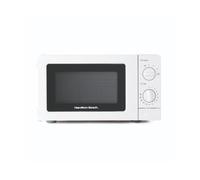 HAMILTON BEACH HB70T20W Compact Solo Microwave - White, White