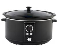 HAMILTON BEACH HBCDE650BLK Slow Cooker - Black, Black