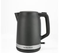 HAMILTON BEACH HBK3045MCH-KTL 1.7 LITRE 3KW CORDLESS KETTLE IN CHARCOAL