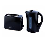Hamilton Beach, Kettle & Toaster Set, Essentials Collection, Black, HBESSB