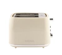Hamilton Beach Toaster 2 Slice, Miami, 800W, Wide Slots, 7 Browning Levels, Defrost, Reheat & Cancel Functions, Removable Crumb Tray, Cord Storage, Sand - HB1420S