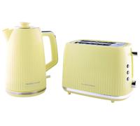 HAMILTON BEACH Miami HBMIAB Jug Kettle & 2-Slice Toaster Bundle - Banana Split, Yellow