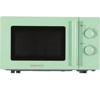 Hamilton Beach Microwave, 20L, Miami, 800W, Manual Dial Controls, Quick Defrost, 35 Min Timer, 5 Cooking Levels, Mojito Mint - HBMX20M