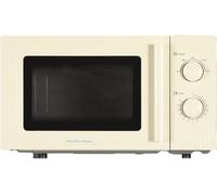 HAMILTON BEACH Miami HBMX20S Compact Solo Microwave - Sand, Cream