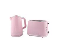 Hamilton Beach, Miami Kettle & Toaster Set, Flamingo, Hbmiaf
