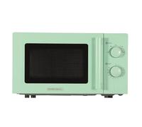 Hamilton Beach Microwave, 20L, Miami, 800W, Manual Dial Controls, Quick Defrost, 35 Min Timer, 5 Cooking Levels, Mojito Mint - HBMX20M