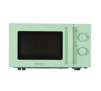 Hamilton Beach Microwave, 20L, Miami, 800W, Manual Dial Controls, Quick Defrost, 35 Min Timer, 5 Cooking Levels, Mojito Mint - HBMX20M