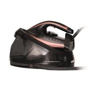 Hamilton Beach Steam Generator Iron, Pro Care, 3100W, 3 Bar Pressure, Vertical Steam, Non-Stick Soleplate, Anti-Scale Technology, Variable Temperature Control, Auto Shut Off - HB268SGBG, Black/Bronze