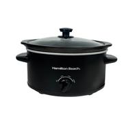 Hamilton Beach Comfort Cook Slow 3.5L Slow Cooker, Black