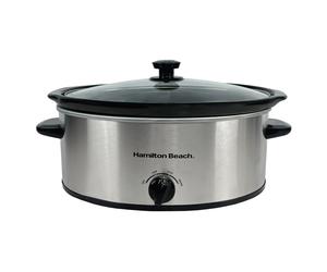Hamilton Beach 'The Family Favourite' 6.5L Silver Slow Cooker Hamilton Beach Silver