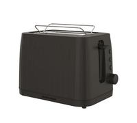 Hamilton Beach Toaster 2 Slice, Stealth, Integrated Warming Rack, 8 Browning Levels, Centering Function, Extra-Wide Slots, Defrost, Reheat & Cancel Functions, 870W - HBT3230B, Matte Black | Extra-Wide Slots