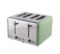 Hamilton Beach Toaster 4 Slice, Harmony, 1850W, 6 Browning Controls, Defrost, Reheat & Cancel Settings, Removable Crumb Tray, High Lift Eject, Matcha - HBT018M