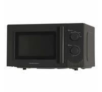 Hamilton-Beech HBMX20CH 800Watts Microwave 20litres Manual Control Charcoal Gre