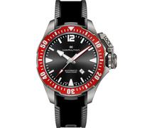 Hamilton Black Mens Analogue Watch Khaki Navy H77805335