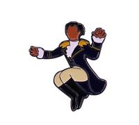 Hamilton Broadway Musical Theater Alexander Lafayette 1.25" Enamel Pin, 1.25 inches, Enamel, enamel
