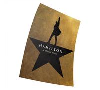Hamilton Broadway show Musical Wall Art UK MUSICAL THEATRE Poster print Size 12 x 18 Inches (30 cm x 46 cm) (300mm x 460mm)