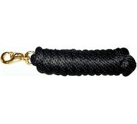 Hamilton Extra Heavy Poly Rope Lead with Bull Snap, Black, 5/8" Thick x 10' Long
