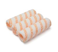 Hamilton Roller Sleeves 9" Medium Pile - 3-Pack - White/Orange