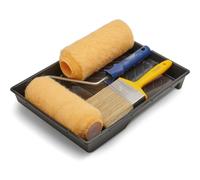 Hamilton For The Trade Masonry Roller 9" & Brush 4" Set with Frame & Tray